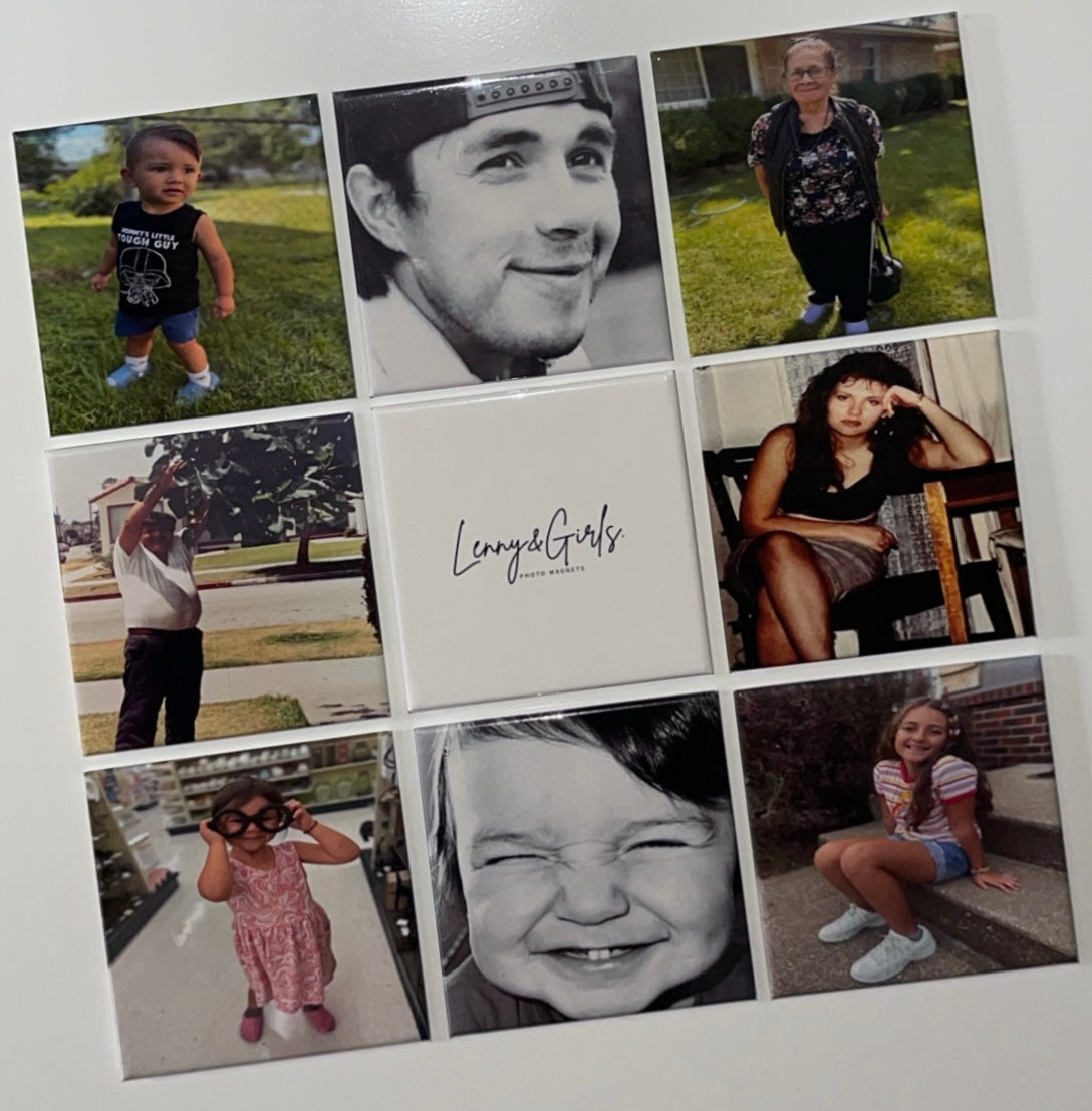 2'' Custom Square Magnets