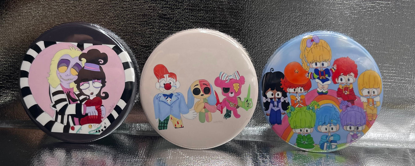 2.25" Custom Round Buttons